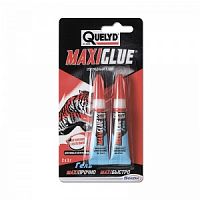 Клей секундный 2шт/3г QUELYD Maxi glue