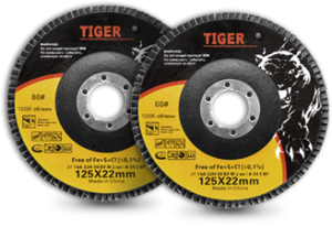 Круг лепестковый 125х22 P80 TIGER Круг лепестковый 125х22 P80 TIGER
