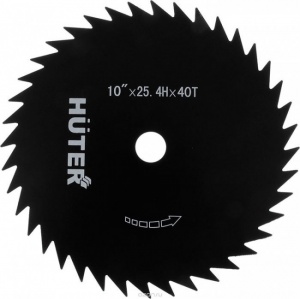 Диск (лезвие) для триммера HUTER GTD-40T Диск (лезвие) для триммера HUTER GTD-40T