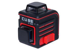 ADA Построитель лазерных плоскостей (лазерный уровень) Cube 2-360 Basic Edition (без штатива)