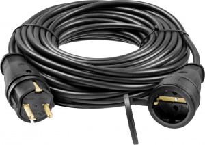 Удлинитель-шнур RC 315, 20 м. 3700 Вт, 1 гнездо, IP44, КГ3х1,5 кв мм STAYER Удлинитель-шнур RC 315, 20 м. 3700 Вт, 1 гнездо, IP44, КГ3х1,5 кв мм STAYER
