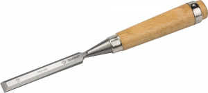 Стамеска-долото 16 мм с деревянной рукояткой ЗУБР Классик