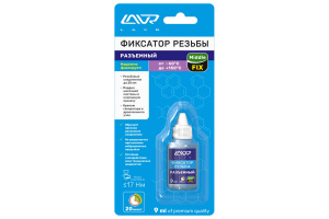 Фиксатор резьбы разъемный MiddleFIX Lavr 9 мл Ln1733 Фиксатор резьбы разъемный MiddleFIX Lavr 9 мл Ln1733