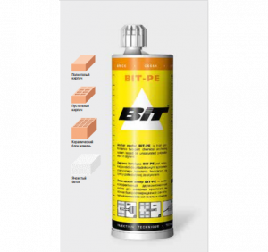 Химический анкер картридж BIT-STICK 400 мл. 530064 Химический анкер картридж BIT-STICK 400 мл. 530064