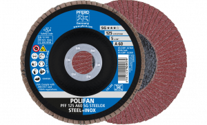 Круг лепестковый PFERD (125-A60) SG Круг лепестковый PFERD (125-A60) SG