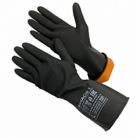 Перчатки резиновые технические КЩС тип 1 HIM130 GWARD ACID 1
