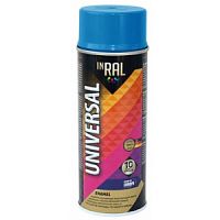 Эмаль аэрозольная глянцевая синяя RAL 5010 400 мл INRAL UNIVERSAL
