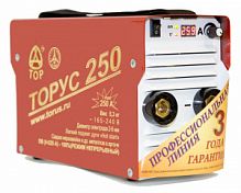 Сварочный инвертор ТОРУС-250 (НАКС) + провода