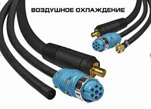 К-т соединительных кабелей для п/а КЕДРAlphaMIG-500S Plus+AlphaWF-1/AlphaWF-2(8012681-001,5м,сух.