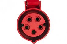 Розетка 225 переносная 3P+PE+N 32А 380В IP44 TDM SQ0603-0014