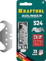 Сменные лезвия крюковидные, 5шт, A24 KRAFTOOL Solingen 09643-S5_z02