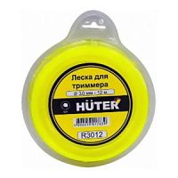 Леска для триммера 3,0мм/12м HUTER R3012 (Круглая)