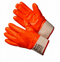 Перчатки утепленные с обливкой ПВХ манжет-крага GWARD Flame Strong GSP0228S