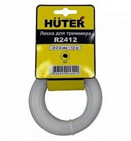 Леска для триммера 2,4мм/12м HUTER R2412 (круг)