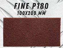 Лист Scotch-Brite. 100x200мм P180 Fine  Gtool 11021