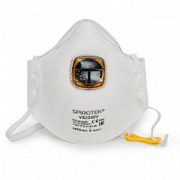 Респиратор SPIROTEK VS2200AV для защиты органов дыхания с клапаном FFP2