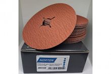 Круг фибровый Norton QUANTUM3 125 x 22 керамика P80