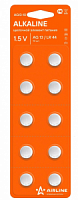 Батарейка AIRLINE AG13/LR44