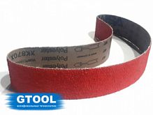 Лента шлифовальная на основе полиэстер  50ммх1250мм, Р120 GTOOL Ceramic (CR) VSM XK870X