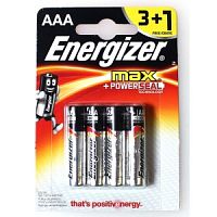 Батарейка ENR Max E91/AAА BP 3+1шт (1бл)