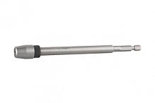 Удлинитель 150 мм с быстросъёмным устройством для  перовых сверл, хвостовик HEX 1/4 ЗУБР