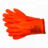 Перчатки утепленные с обливкой ПВХ манжет-крага GWARD Flame Plus GSP0328S